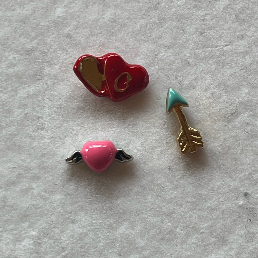 Origami Owl Valentine Charms